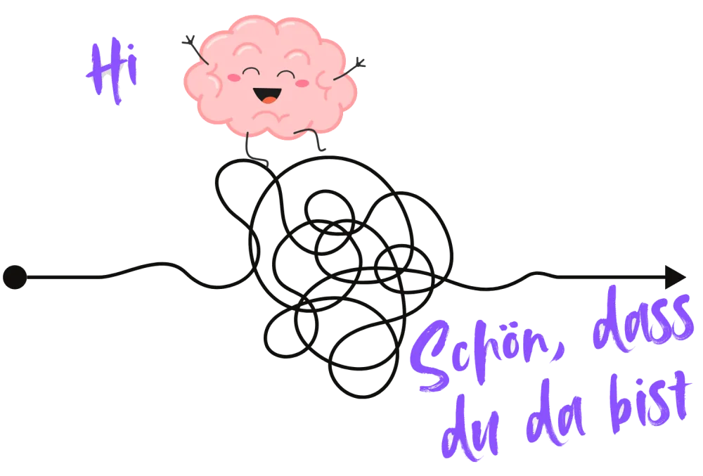 Schön, dass du da bist – Illustration